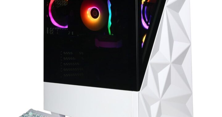 CyberPowerPC Gamer Xtreme VR Gaming PC, Intel Core i7-14700F 2.1GHz, GeForce RTX 5060 Ti 16GB, 16GB DDR5, 1TB PCIe 4.0 SSD, WiFi Ready & Windows 11 Home (GXiVR8040A17)