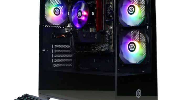 CyberPowerPC Gamer Xtreme VR Gaming PC, Intel Core i5-13400F 2.5GHz, GeForce RTX 5060 8GB, 16GB DDR5, 1TB PCIe 4.0 SSD, WiFi Ready & Windows 11 Home (GXiVR8060A40)